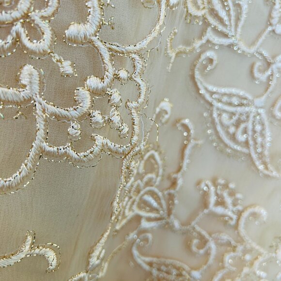 Vintage Alfred Bosand Evening Gown (size M) - Picture 13 of 13